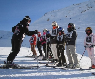 Escuela de esquí independienle en La Plagne 